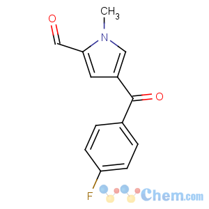 CAS No:128843-61-8 4-(4-fluorobenzoyl)-1-methylpyrrole-2-carbaldehyde