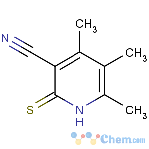 CAS No:128917-84-0 4,5,6-trimethyl-2-sulfanylidene-1H-pyridine-3-carbonitrile