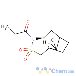 CAS No:128947-19-3 3H-3a,6-Methano-2,1-benzisothiazole,hexahydro-8,8-dimethyl-1-(1-oxopropyl)-, 2,2-dioxide, (3aR,6S,7aS)-