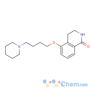 CAS No:129075-73-6 5-(4-piperidin-1-ylbutoxy)-3,4-dihydro-2H-isoquinolin-1-one