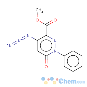CAS No:129109-21-3 4-Azido-6-oxo-1-phenyl-1,6-dihydro-pyridazine-3-carboxylic acid methyl ester