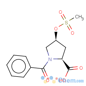 CAS No:129155-63-1 cis-1-benzoyl-4-mesyloxy-l-proline