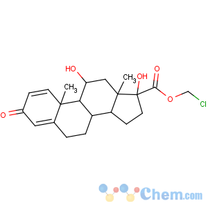 CAS No:129260-79-3 chloromethyl<br />(8S,9S,10R,11S,13S,14S,17R)-11,17-dihydroxy-10,13-dimethyl-3-oxo-7,8,9,<br />11,12,14,15,16-octahydro-6H-cyclopenta[a]phenanthrene-17-carboxylate
