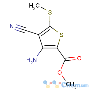 CAS No:129332-45-2 methyl 3-amino-4-cyano-5-methylsulfanylthiophene-2-carboxylate