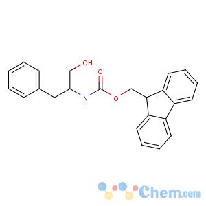 CAS No:129397-83-7 9H-fluoren-9-ylmethyl N-[(2S)-1-hydroxy-3-phenylpropan-2-yl]carbamate