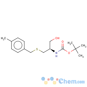 CAS No:129397-85-9 Carbamicacid, [1-(hydroxymethyl)-2-[[(4-methylphenyl)methyl]thio]ethyl]-,1,1-dimethylethyl ester, (S)- (9CI)