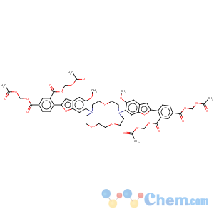 CAS No:129423-53-6 1,3-Benzenedicarboxylicacid,4,4'-[1,4,10-trioxa-7,13-diazacyclopentadecane-7,13-diylbis(5-methoxy-6,2-benzofurandiyl)]bis-,1,1',3,3'-tetrakis[(acetyloxy)methyl] ester
