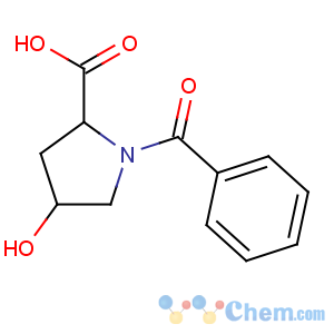 CAS No:129512-75-0 (2S,4R)-1-benzoyl-4-hydroxypyrrolidine-2-carboxylic acid