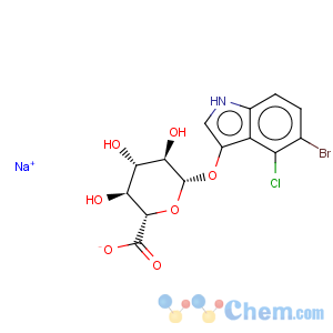 CAS No:129541-41-9 5-Bromo-4-chloro-3-indolyl-beta-D-glucuronide sodium salt