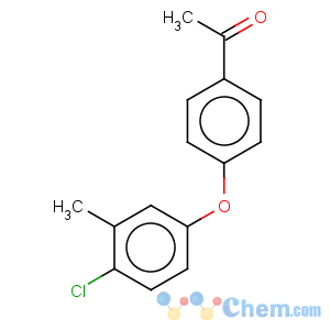 CAS No:129644-20-8 1-(4-(4-chloro-3-methylphenoxy)phenyl)ethanone