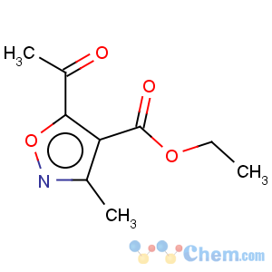 CAS No:129663-13-4 4-Isoxazolecarboxylicacid, 5-acetyl-3-methyl-, ethyl ester