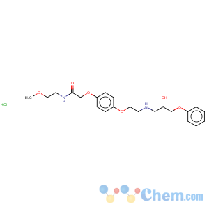 CAS No:129689-30-1 Acetamide,2-[4-[2-[[(2S)-2-hydroxy-3-phenoxypropyl]amino]ethoxy]phenoxy]-N-(2-methoxyethyl)-