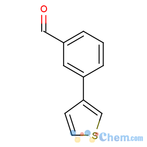 CAS No:129746-42-5 3-thiophen-3-ylbenzaldehyde