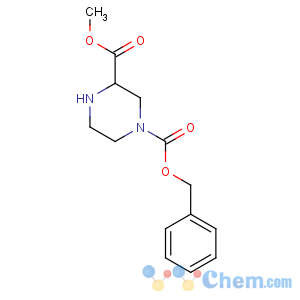 CAS No:129799-11-7 1-O-benzyl 3-O-methyl piperazine-1,3-dicarboxylate