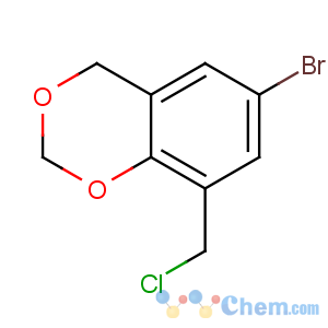 CAS No:129888-79-5 6-bromo-8-(chloromethyl)-4H-1,3-benzodioxine