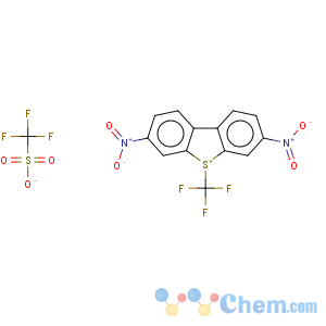 CAS No:129922-37-8 s-(trifluoromethyl)-3,7-dinitrodibenzothiophenium trifluoromethanesulfonate