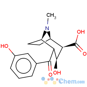 CAS No:129944-99-6 8-Azabicyclo[3.2.1]octane-2-carboxylicacid, 3-[(3-hydroxybenzoyl)oxy]-8-methyl-, (1R,2R,3S,5S)-
