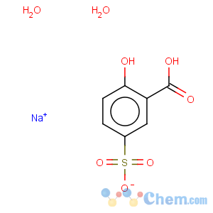 CAS No:1300-61-4 Benzoic acid,2-hydroxy-5-sulfo-, sodium salt, hydrate (1:1:2)