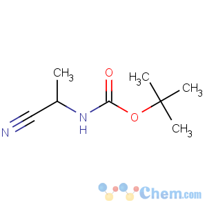 CAS No:130013-83-1 tert-butyl N-(1-cyanoethyl)carbamate