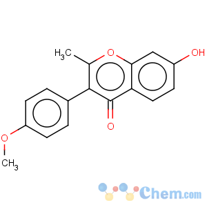 CAS No:13004-42-7 7-hydroxy-3-(4-methoxyphenyl)-2-methyl-chromen-4-one