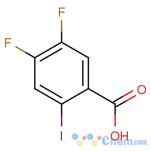 CAS No:130137-05-2 4,5-difluoro-2-iodobenzoic acid