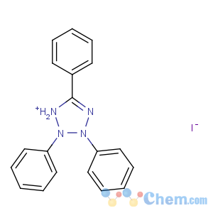 CAS No:13014-90-9 2,3,5-triphenyl-1H-tetrazol-1-ium