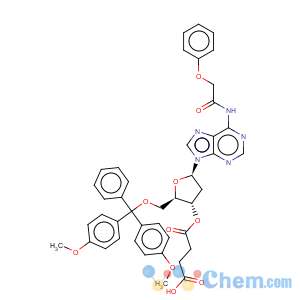 CAS No:130150-81-1 Adenosine,5'-O-[bis(4-methoxyphenyl)phenylmethyl]-2'-deoxy-N-(phenylacetyl)-,3'-(hydrogen butanedioate) (9CI)