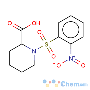 CAS No:130178-54-0 1-[(2-nitrophenyl)sulfonyl]piperidine-2-carboxylic acid