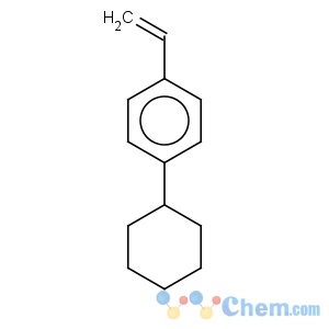 CAS No:13020-34-3 Benzene,1-cyclohexyl-4-ethenyl-