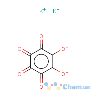 CAS No:13021-40-4 5-Cyclohexene-1,2,3,4-tetrone,5,6-dihydroxy-, potassium salt (1:2)
