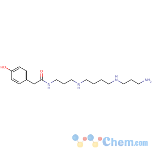 CAS No:130210-32-1 N-[3-[4-(3-aminopropylamino)butylamino]propyl]-2-(4-hydroxyphenyl)<br />acetamide