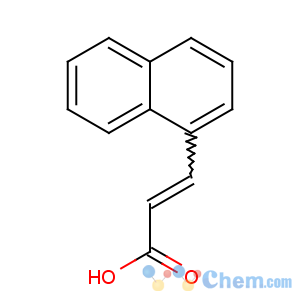 CAS No:13026-12-5 (E)-3-naphthalen-1-ylprop-2-enoic acid