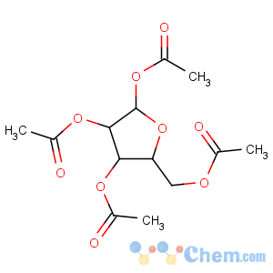 CAS No:13035-61-5 [(2R,3R,4R,5S)-3,4,5-triacetyloxyoxolan-2-yl]methyl acetate