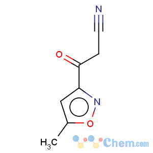 CAS No:130371-64-1 3-Isoxazolepropanenitrile,5-methyl-b-oxo-
