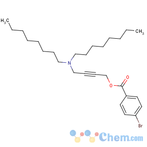 CAS No:130421-66-8 Benzoic acid, 4-bromo-,4-(dioctylamino)-2-butyn-1-yl ester
