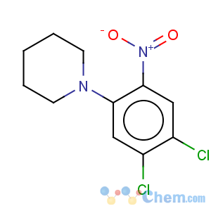 CAS No:130475-07-9 Piperidine,1-(4,5-dichloro-2-nitrophenyl)-