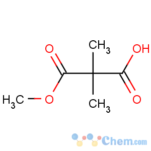 CAS No:13051-21-3 Propanedioic acid,2,2-dimethyl-, 1-methyl ester