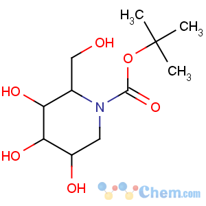 CAS No:130539-12-7 tert-butyl<br />(2R,3R,4R,5S)-3,4,5-trihydroxy-2-(hydroxymethyl)piperidine-1-carboxylate