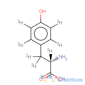 CAS No:130551-49-4 L-Tyrosine-a,b,b,2,3,5,6-d7 (9CI)