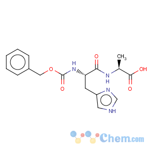 CAS No:13056-38-7 L-Alanine,N-[N-[(phenylmethoxy)carbonyl]-L-histidyl]- (9CI)