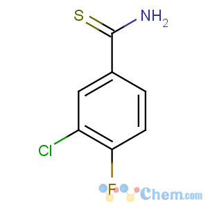CAS No:130560-97-3 3-chloro-4-fluorobenzenecarbothioamide
