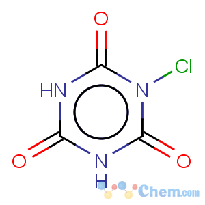 CAS No:13057-78-8 1,3,5-Triazine-2,4,6(1H,3H,5H)-trione,1-chloro-