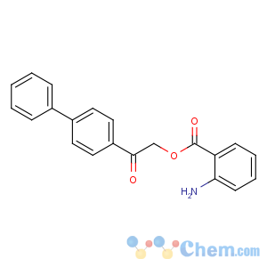 CAS No:130627-14-4 Ethanone,2-[(2-aminobenzoyl)oxy]-1-[1,1'-biphenyl]-4-yl-