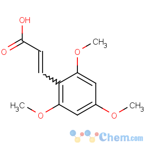 CAS No:13063-09-7 3-(2,4,6-trimethoxyphenyl)prop-2-enoic acid