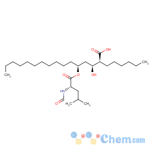 CAS No:130676-66-3 L-Leucine, N-formyl-,(1S)-1-[(2S,3S)-3-carboxy-2-hydroxynonyl]dodecyl ester