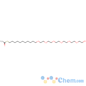 CAS No:130727-53-6 Ethanethioic acid,S-(29-hydroxy-12,15,18,21,24,27-hexaoxanonacos-1-yl) ester