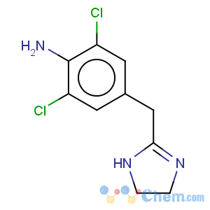CAS No:130759-56-7 Benzenamine,2,6-dichloro-4-[(4,5-dihydro-1H-imidazol-2-yl)methyl]-