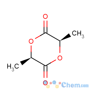 CAS No:13076-17-0 1,4-Dioxane-2,5-dione,3,6-dimethyl-, (3R,6R)-