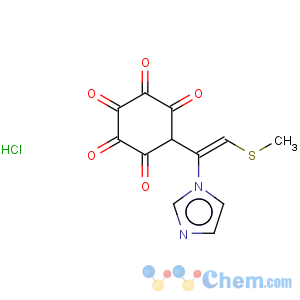 CAS No:130773-02-3 1H-Imidazole,1-[(1E)-2-(methylthio)-1-[2-(pentyloxy)phenyl]ethenyl]-, hydrochloride (1:1)