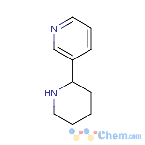 CAS No:13078-04-1 3-piperidin-2-ylpyridine